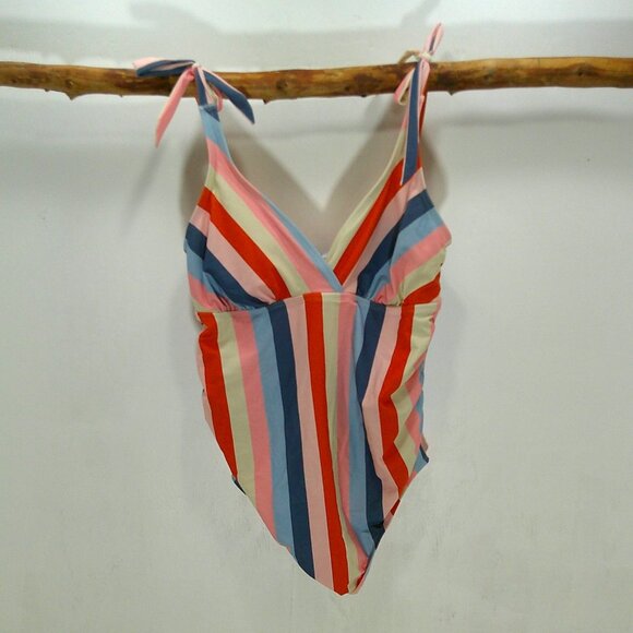 Isabel Maternity by Ingrid & Isabel Other - Ingrid & Isabel Maternity One Piece Beautiful Stripped Swimsuit Size : Large